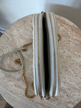 Load image into Gallery viewer, YSL - Grained Lambskin Quilted Mini Becky Double Zip BagCrossbody - Off White - S
