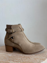 Load image into Gallery viewer, Saint Laurent - Blake Jodhpur Ankle Boots - Tobacco Suede - 38
