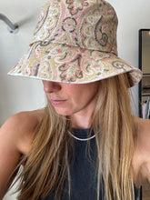 Load image into Gallery viewer, Zimmermann - Bucket Hat - Paisley print  Pink -  small
