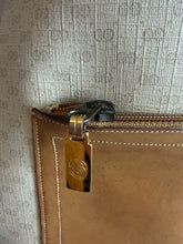 Load image into Gallery viewer, Gucci - Vintage Tote w front leather pocket and logo handle -  M
