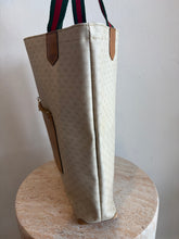 Load image into Gallery viewer, Gucci - Vintage Tote w front leather pocket and logo handle -  M
