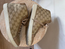 Load image into Gallery viewer, Gucci - GG Supreme Canvas Hightop Sneaker - Sand/Beige - 39
