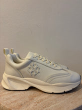 Load image into Gallery viewer, Tory Burch - As new - Goodluck panelled Chunky Leather Sneaker - Cream - 10.5 -  RRP$615

