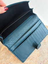 Load image into Gallery viewer, Bottega Veneta Intrecciato Nappa Leather French Long Woven Wallet - Blue - M
