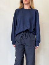 Load image into Gallery viewer, Untouched World - LS Juicy Merino Sweater - Navy - M - BNWT RRP$299
