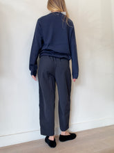 Load image into Gallery viewer, Untouched World - LS Juicy Merino Sweater - Navy - M - BNWT RRP$299
