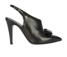 Load image into Gallery viewer, Chanel - Slingback Lambskin Bow Heel -  39

