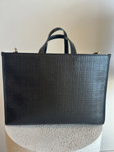 Load image into Gallery viewer, Givenchy - G Tote Textured Coated Canvas - Black - M
