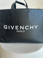 Load image into Gallery viewer, Givenchy - G Tote Textured Coated Canvas - Black - M
