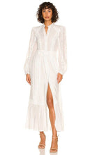 Load image into Gallery viewer, Elliatt - Madison LS Shirt Maxi Dress w Belt - White - S - RRP$339
