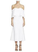 Load image into Gallery viewer, Camilla and Marc - Primula  Structured Off Shoulder Midi Dress - Ivory - 8
