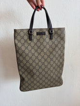 Load image into Gallery viewer, Vintage Gucci - GG Flat Vertical Tote Bag - Monogram - S
