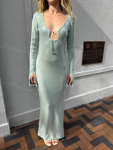 Load image into Gallery viewer, 16arlington - Solaria Sequinned Maxi Column Dress - Mint - 12 - RRP$1338
