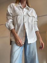 Load image into Gallery viewer, Agolde - Denim Shirt w Oversize Pockets - White - XS
