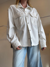 Load image into Gallery viewer, Agolde - Denim Shirt w Oversize Pockets - White - XS
