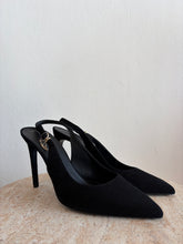 Load image into Gallery viewer, Camilla and Marc - Masae Suede Pointy Heels - Black - 41 - New w box

