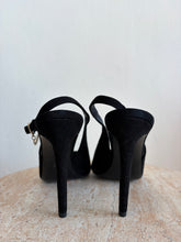 Load image into Gallery viewer, Camilla and Marc - Masae Suede Pointy Heels - Black - 41 - New w box
