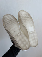 Load image into Gallery viewer, Kurt Geiger - Laney Evil eye Leather Beaded Sneakers - White - 40 -
