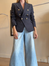 Load image into Gallery viewer, Camilla and Marc - Dimmer Blazer  w gold button - Navy - 10
