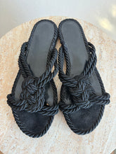 Load image into Gallery viewer, Le Monde - Beryl Rope Sandals  - Black - 40
