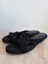 Load image into Gallery viewer, Le Monde - Beryl Rope Sandals  - Black - 40
