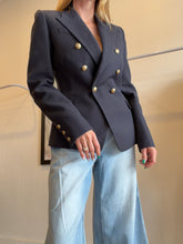 Load image into Gallery viewer, Camilla and Marc - Dimmer Blazer  w gold button - Navy - 10
