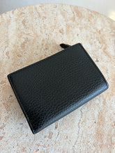Load image into Gallery viewer, Gucci - GG Compact Marmont Wallet w Zip - Black - S
