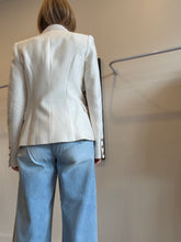 Load image into Gallery viewer, Camilla and Marc - Dimmer Blazer w Gold buttons- Ivory - 10
