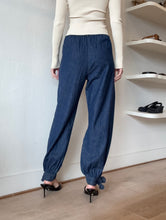 Load image into Gallery viewer, Zimmermann - Soft Ballon Style Jeans w Bows at Ankle- Mid Denim - 0
