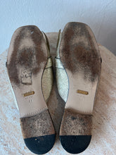 Load image into Gallery viewer, Gucci - Marmont Metallic Shoes - Gold - 40

