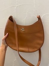 Load image into Gallery viewer, Dylan Kain - Half Moon Leather Bag - Tan - M
