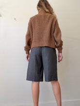 Load image into Gallery viewer, Incu  - Pinstripe Bermuda Shorts - Grey - 6
