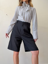 Load image into Gallery viewer, Bassike - Wool Shorts - Black - 0
