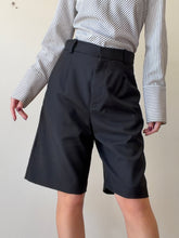 Load image into Gallery viewer, Bassike - Wool Shorts - Black - 0
