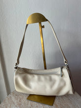 Load image into Gallery viewer, Oroton - Shoulder Bag w silver hardware - Ivory - S
