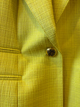 Load image into Gallery viewer, Smythe - Tweed Puffed Slv Single Breasted Jacket - Acid Yellow - 12
