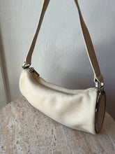 Load image into Gallery viewer, Oroton - Shoulder Bag w silver hardware - Ivory - S
