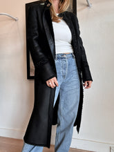 Load image into Gallery viewer, Lanvin - Suede Beaded Coat - Black - S
