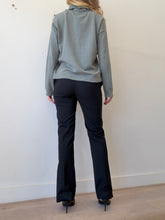 Load image into Gallery viewer, Camilla and Marc - Sanders Split Zip Side Wool Blend Pants - Black - 8
