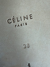 Load image into Gallery viewer, NEW Celine - Leather pointed Espadrilles w ankle strap - White - 38 - w box

