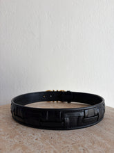 Load image into Gallery viewer, Salvatore Ferragamo - Buckle Leather Belt - Black - 75cm
