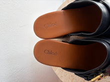 Load image into Gallery viewer, Chloe - Jeanette Studded Leather Platform Clogs - Black - 40 - RRP $2070
