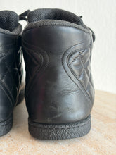 Load image into Gallery viewer, Chanel - Quilted Leather Hightop Sneakers - Black - 37.5
