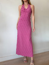 Load image into Gallery viewer, Scanlan Theodore - Sparkle Halter Dress - Pink - xs - RRP$1200
