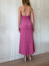 Load image into Gallery viewer, Scanlan Theodore - Sparkle Halter Dress - Pink - xs - RRP$1200
