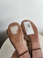 Load image into Gallery viewer, See by Chloe - Zip Bow Detail Ballet Flats - Nude - 37

