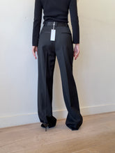 Load image into Gallery viewer, Rebecca Vallance - Zendaya Wide Leg Tailored Pants - Black - 10 - NWT  - RRP$599
