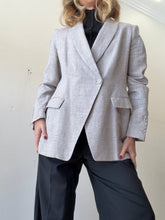 Load image into Gallery viewer, Viktoria &amp; Woods - Camelot Check Blazer - Quartz - 3 - NWT - RRP$650
