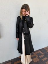 Load image into Gallery viewer, Lanvin - Suede Beaded Coat - Black - S
