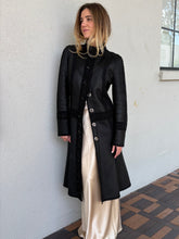 Load image into Gallery viewer, Lanvin - Suede Beaded Coat - Black - S
